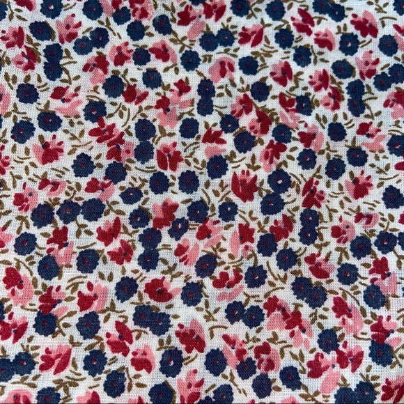 J Crew Mini Floral Print Ruffle Top Cottagecore - Picture 4 of 13